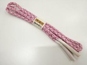 未使用品　正絹　手組帯締め